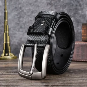 3.8cm men belts pin buckle belt luxury brand designer high quality waist strap male for jeans cintos masculinos
